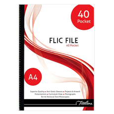 A4 40 Pocket Flic File / Display File